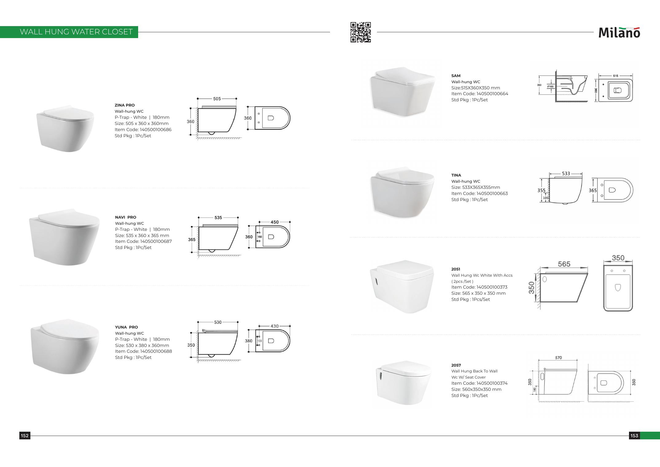 Wall-Hung Water Closet
