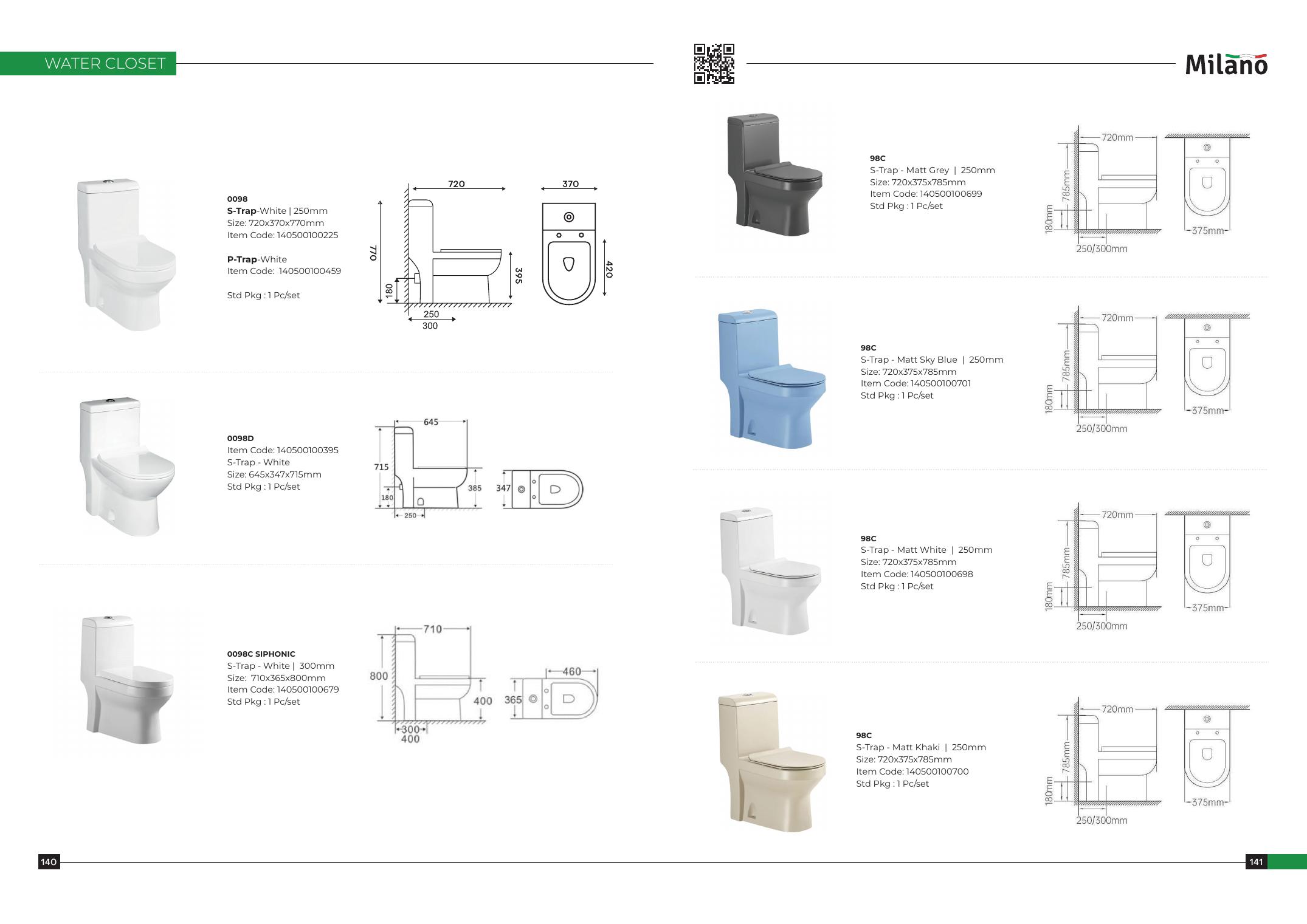 Two-Piece Water Closet
