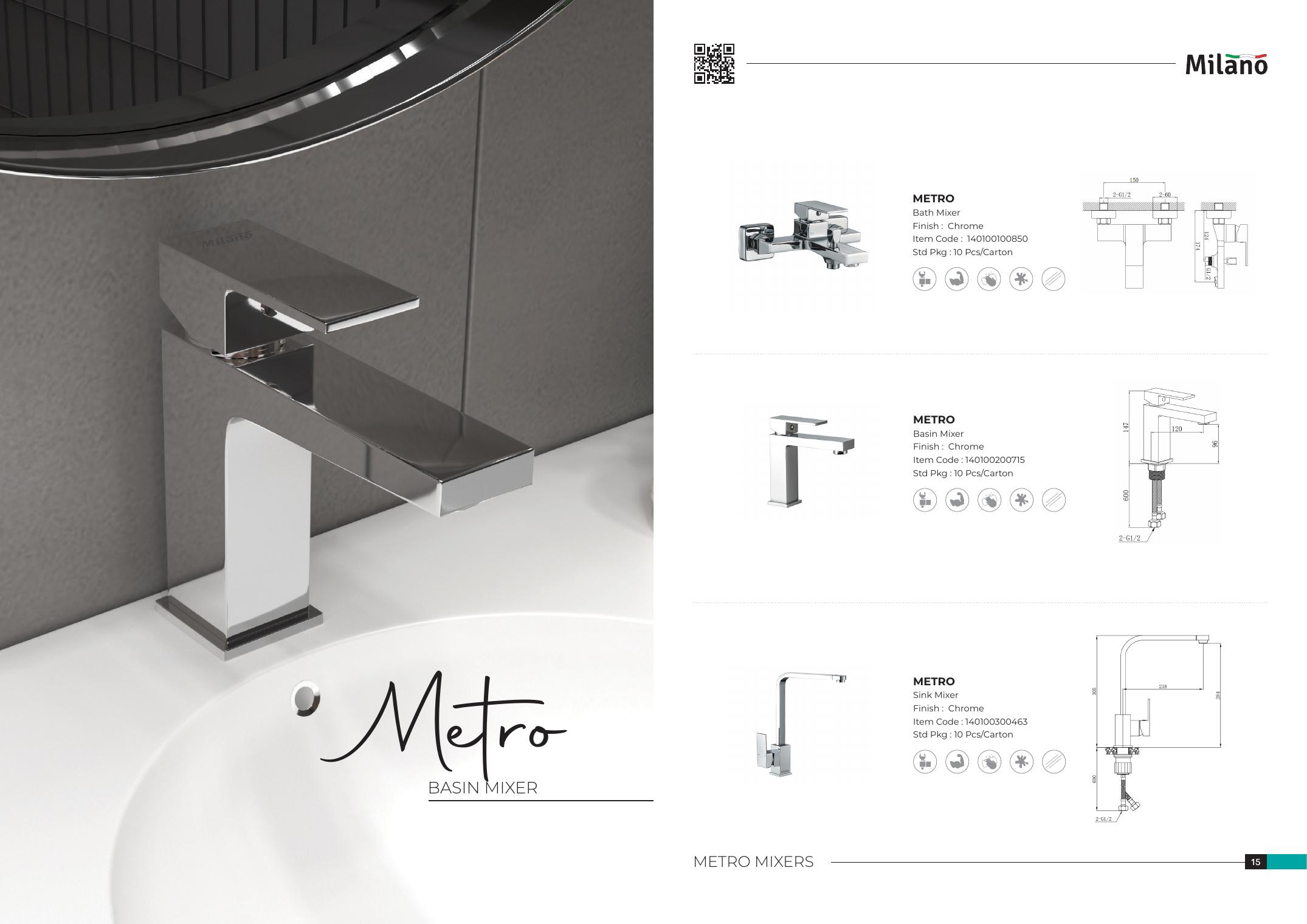 Metro Series — Chrome
